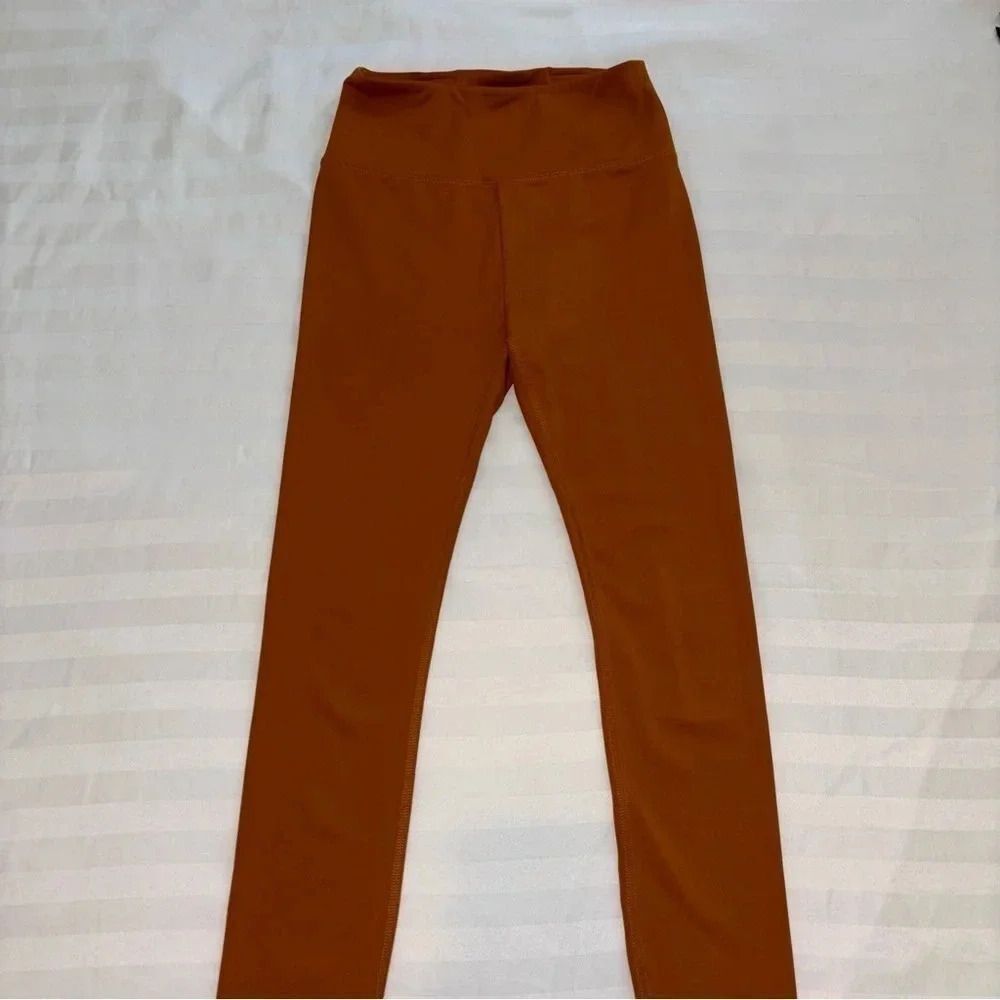 Lou & Grey Orange High Waisted Leggings